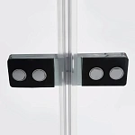 Душевая дверь WasserKRAFT Aller 10HBLACK MATT 120х200 см 10H05RBLACK MATT