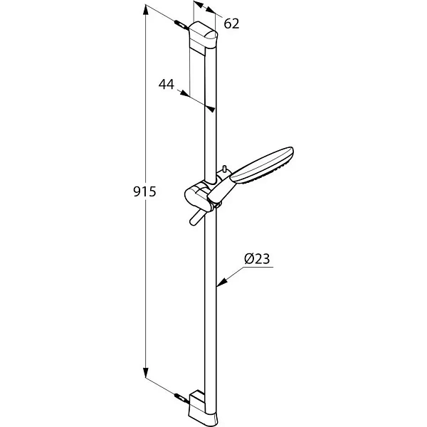 Душевой гарнитур Kludi Freshline 3S 6794091-00