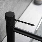 Смеситель для раковины Vincea Desire VBF-1D1MB однорычажный, черный матовый