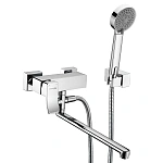 Смеситель для ванны с длинным изливом WasserKRAFT Aller 1062L с душем