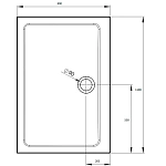 Поддон для душа Radaway Doros D Compact 110x80 SDRD1180-05