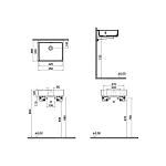 Раковина VITRA ArchiPlan 7403B003-0012 45 см