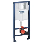 Система инсталляции для унитазов Grohe Rapid SL 38772001 3 в 1 с кнопкой смыва