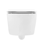 Система инсталляции для унитазов Tece TECEbase K440407 с кнопкой смыва + унитаз подвесной Cezares Molveno CZR-2468-TH-R безободковый