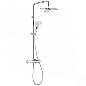Душевая система с термостатом Kludi Fizz Dual Shower System 6709605-00