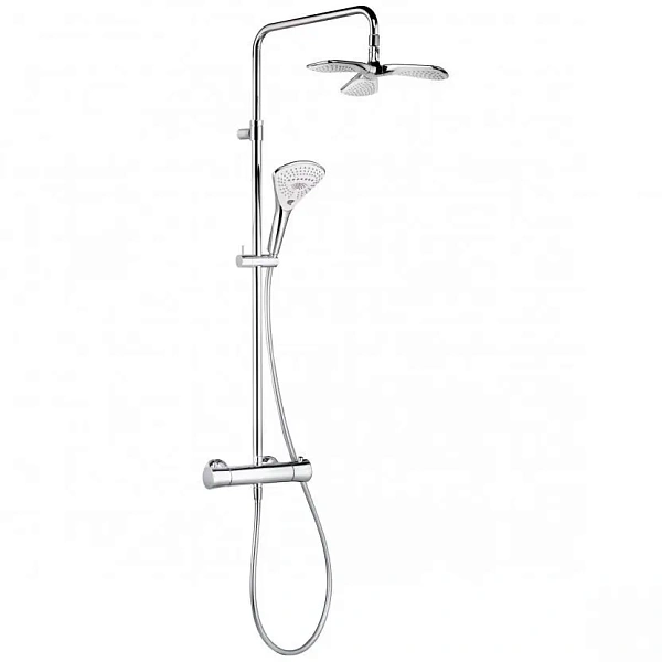 Душевая система с термостатом Kludi Fizz Dual Shower System 6709605-00
