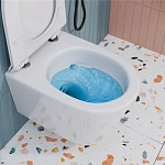 Инсталляция Grohe Rapid SL с подвесным унитазом Ceruttispa Luigi Aria, смыв "Торнадо", сиденье микролифт