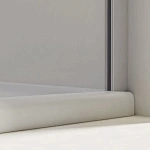Душевая дверь Vincea Extra VDP-1E9010CLB, 900/1000, черный, стекло прозрачное