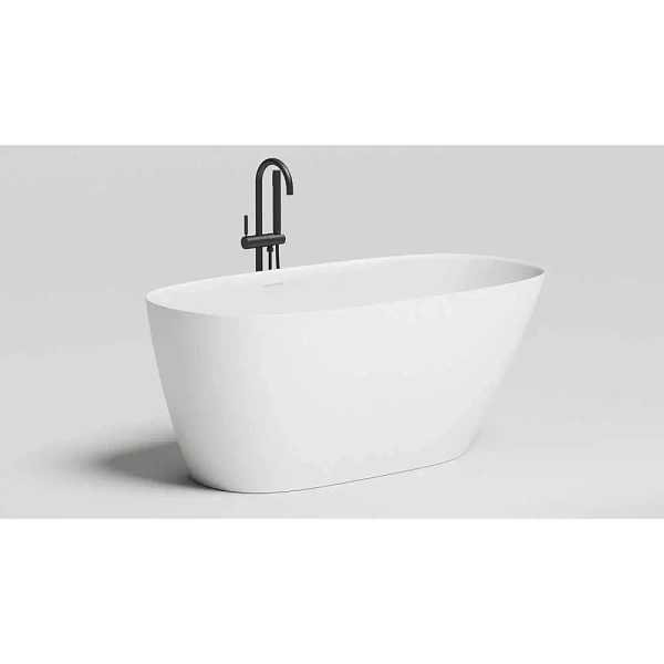 Ванна из искусственного камня Salini Sofia S-Stone 150х75, белая матовая, 102528M