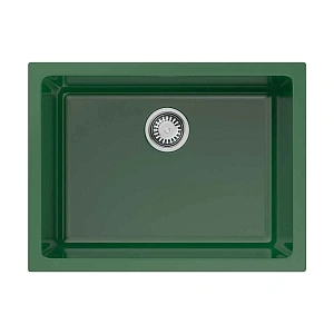 Omoikiri Okinoshima 61-U/I-RG Glossy Natceramic/royal green