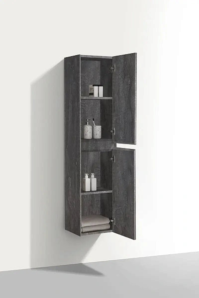Шкаф-пенал Vincea Chiara/Luka VSC-2CL150GS подвесной, 1500*350*300, G.Stone