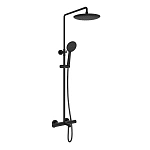Душевая стойка Vincea Desire VSFS-1D1TMB термостатическая, черный