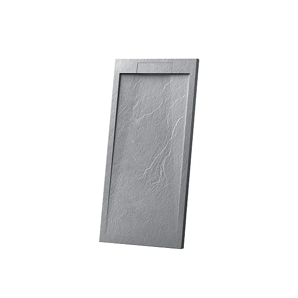 Поддон для душа из искусственного камня Vincea VST-4SRL9012G, 900*1200*25, серый