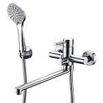 Смеситель для ванны с длинным изливом WasserKRAFT Main 4102L с душем