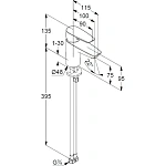 Смеситель для раковины Kludi Pure&Solid 340280575