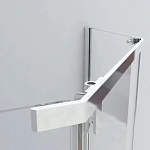 Душевой уголок Vincea Stresa VSP-1S100CLGM, 1000*1000, вороненая сталь, стекло прозрачное