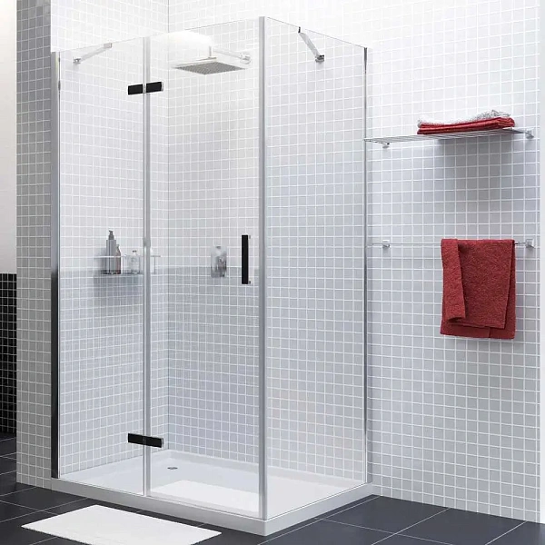 Душевой уголок WasserKRAFT Aller 10HBLACK MATT 120х80 см 10H06LBLACK MATT