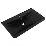 Раковина из искусственного камня BelBagno BB800/455-LV-ART-ALR-NERO, 80 см