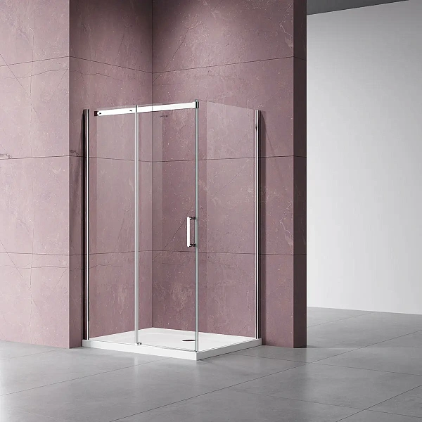 Душевой уголок Vincea Dice VSR-4D8016CL, 1600*800, хром, стекло прозрачное