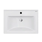 M85AWCC0652WG X-Joy, Раковина мебельная, керамическая, 65 см, встроенная, цвет: белый, глянец