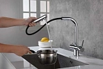 Смеситель для кухни Timo Saona 2356/00FL с каналом для питьевой воды