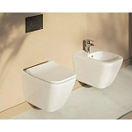 Инсталляция с унитазом VITRA Integra 9856B003-7206 кнопка матовый хром