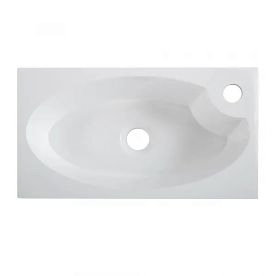 Раковина из искусственного мрамора BelBagno BB-460-PM-LVB, 45.5 см