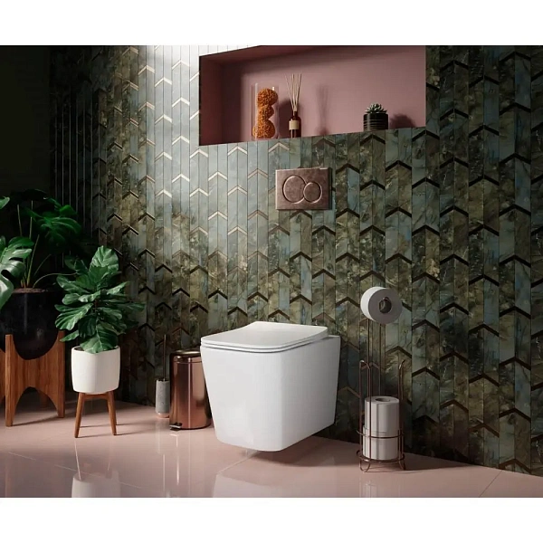 Унитаз подвесной Ceramica Nova Cubic CN1806