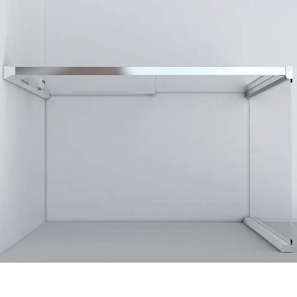 Душевой уголок Vincea Lugano VSR-1L9012CGB-1, 1200*900, черный, стекло тонированное