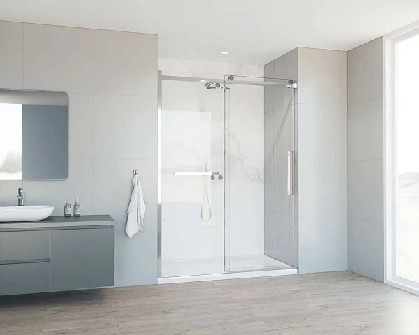 Душевая дверь Vincea Como Soft VDS-1CS140CL, 1400, хром, стекло прозрачное