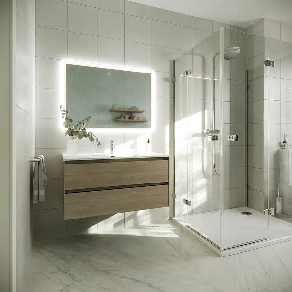 Тумба под раковину подвесная Sancos Cento CN100KE, 101 см, карпатская ель