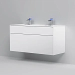 M50AFHX1203WM Inspire V2.0, База под раковину, подвесная, 120 см, 3 ящика, push-to-open, белый матов