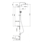 Душевая система Bossini Elios L10052.030