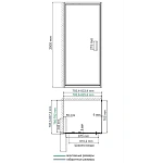 Душевой уголок WasserKRAFT Salm 80х80 см 27I02