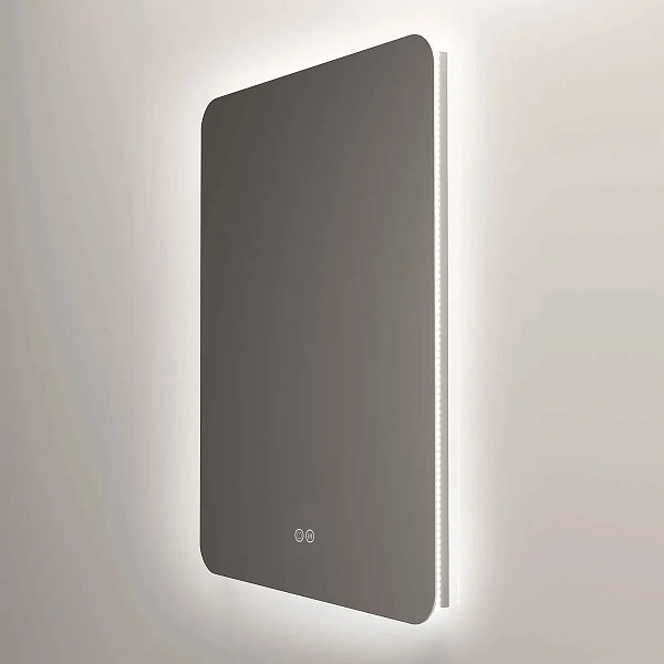 Зеркало Vincea LED VLM-3BE600-2 600х800 c сенсорным выключателем и диммером, антизапотевание