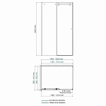 Душевой уголок WasserKRAFT Vils 120х90 см 56R07