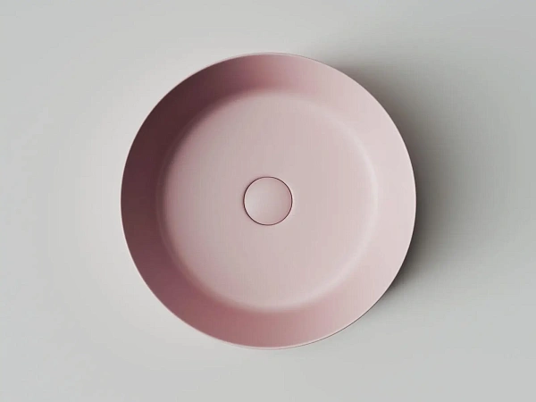 Накладная раковина Ceramica Nova Element CN6022MP, 39 см, матовый розовый