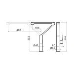 Смеситель для кухни Omoikiri Tara-GM 4994374
