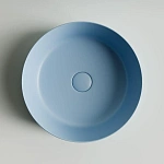 Накладная раковина Ceramica Nova Element CN6022ML, 39 см, матовый голубой