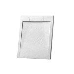 Поддон для душа из искусственного камня Vincea VST-4SRL9090W, 900*900*25, белый матовый