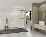 Душевой уголок Vincea Como Soft VSR-1CS9015CL, 1500*900, хром, стекло прозрачное