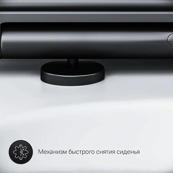 Унитаз подвесной AM.PM Gem FlashClean C901700SCmb безободковый