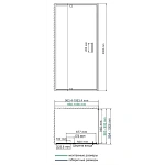 Душевой уголок WasserKRAFT Berkel 100х100 см 48P19