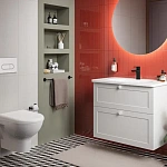 Кнопка смыва VITRA Root Round 740-2200, глянцевый белый