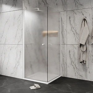 Душевой уголок Santerika 90x90 SANU.SD1.WHMAT.90х90
