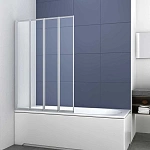 Душевая шторка на ванну Vincea VSB-31100CL, 1000*1400, хром, стекло прозрачное