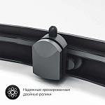W90G-404-120290-BT Gem Twin Slide 120x90. Душевое ограждение,120x90, профиль черный мат., стекло про
