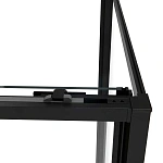 Душевой уголок Vincea Slim Soft VSR-1SS1012CLB, 1200*1000, черный, стекло прозрачное