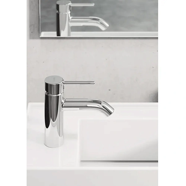Смеситель для раковины Kludi Bozz 382880576 с донным клапаном