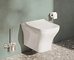 Система инсталляции для унитазов VITRA V-Fix Core 800-1875 с кнопкой смыва + унитаз подвесной VITRA Zentrum 7484B003-0075 безободковый